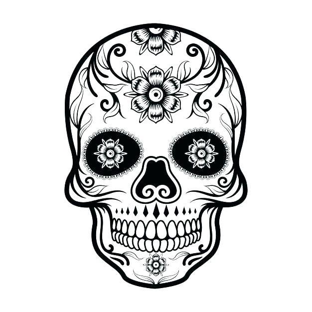 Sugar Skull Design Animated Tattoo Patterns Template Tem 626x626 Sugar Skull Design Animated Tattoo Patterns Template Tem
