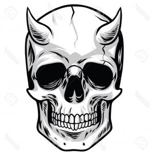 Demon Skull With Horns Eyes Of Flame Vector Clipart Soidergi 300x300 Demon Skull With Horns Eyes Of Flame Vector Clipart Soidergi