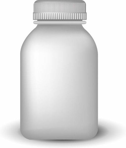 510x600 Blank Medicine Bottle Free Vector In Adobe Illustrator