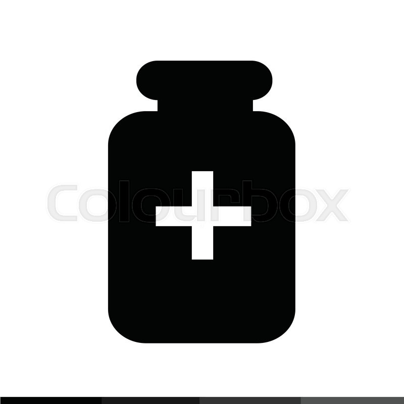 800x800 Medicine Icon Pill Icon Illustration Stock Vector Colourbox
