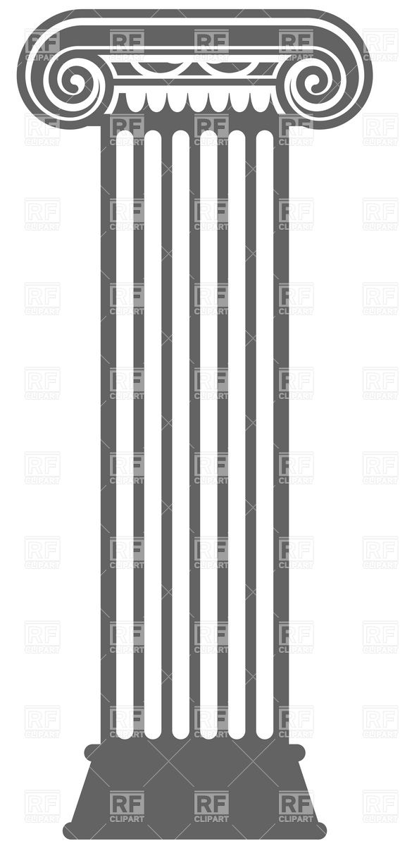568x1200 Classic Roman Column Vector Image Of Architecture, Buildings