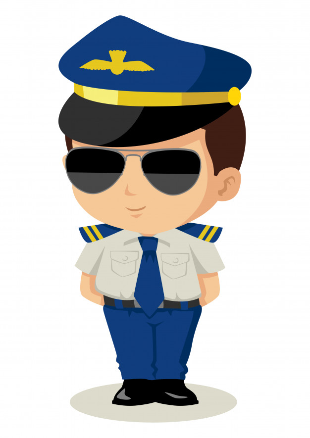 626x885 Chibi Pilot Vector Premium Download