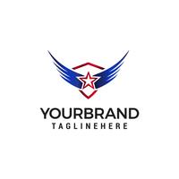 200x200 Pilot Wings Free Vector Art