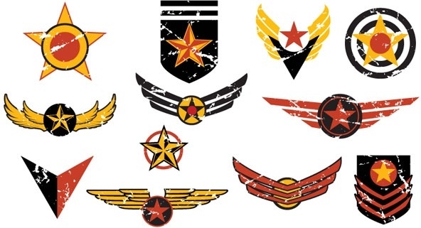 592x321 Flight Wings Free Vector Download