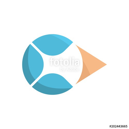 500x500 Water Drop Symbol Pn Logo Vector Stock Image