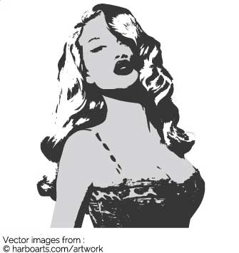 Download Vintage Pin Up Girl 335x355 Download Vintage Pin Up Girl