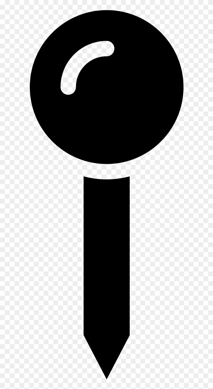 880x1605 Map Pin Vector