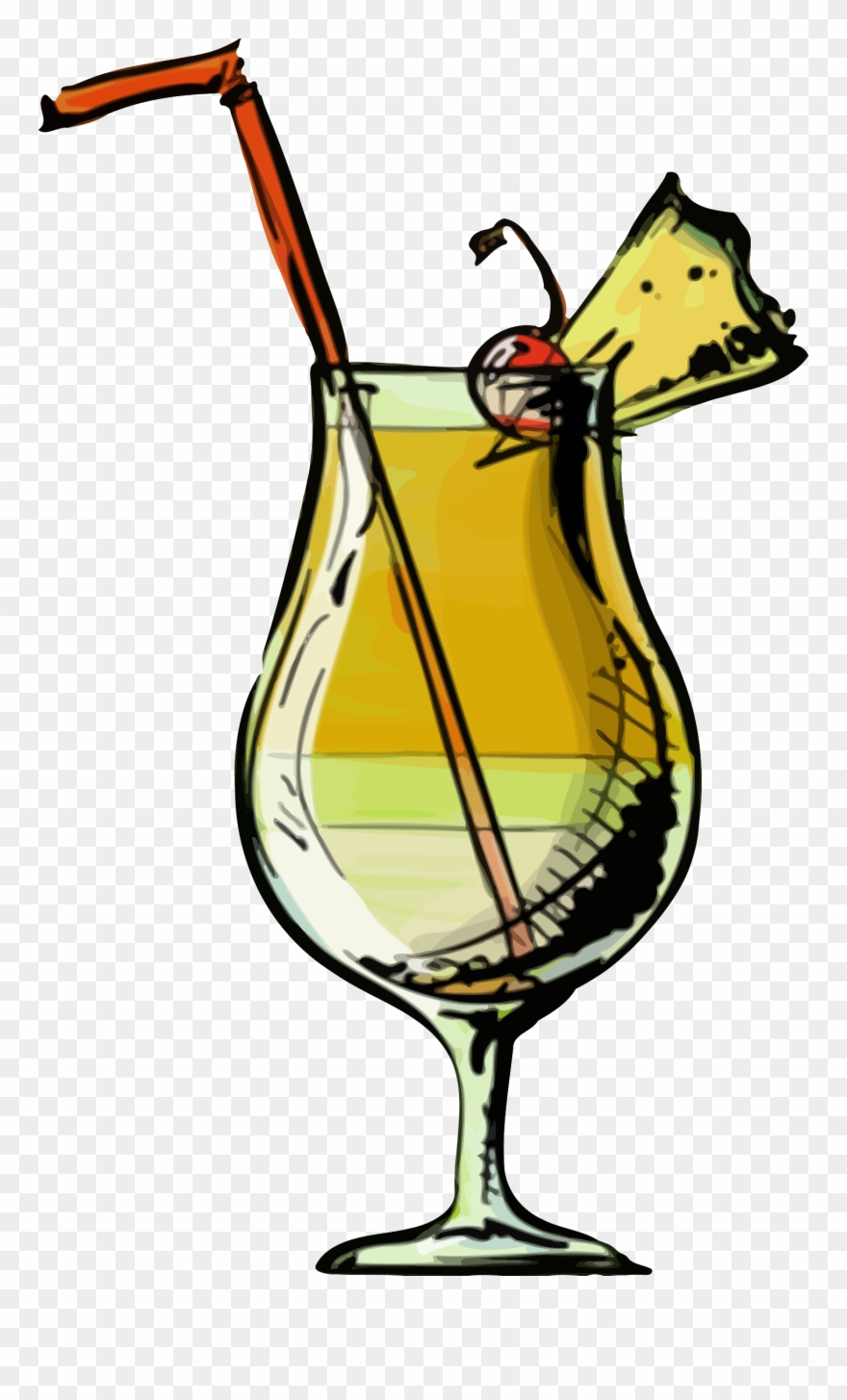 880x1455 Pina Colada Cocktail