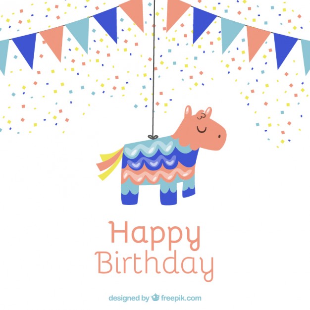 626x626 Nice Pinata For Birthday Vector Free Download