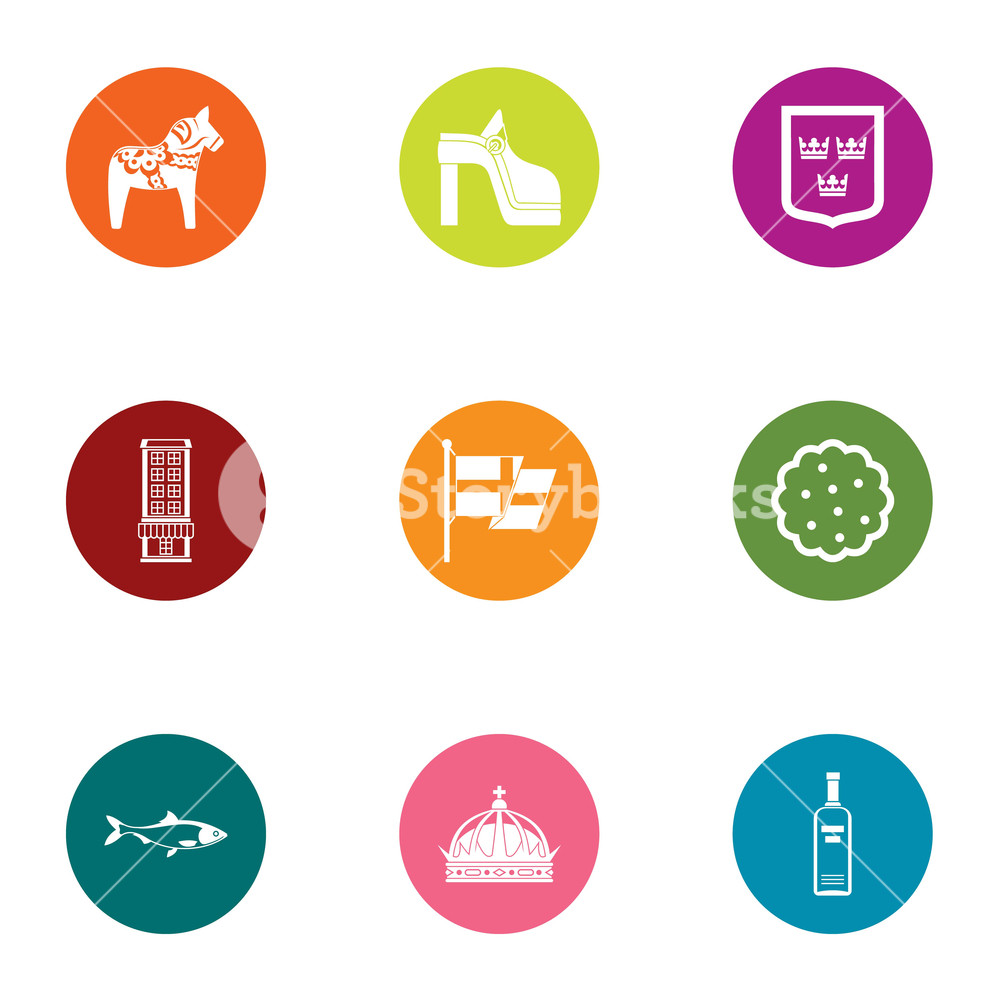 1000x1000 Pinata Icons Set Flat Set Of Pinata Vector Icons For Web