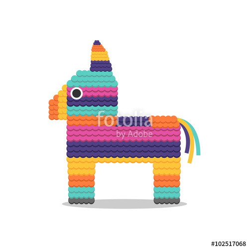 500x500 Pinata Vector Stock Image And Royalty Free Vector