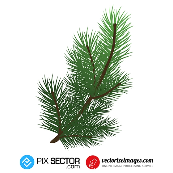 Free Vector Pine Branch Twig 560x560 Free Vector Pine Branch Twig