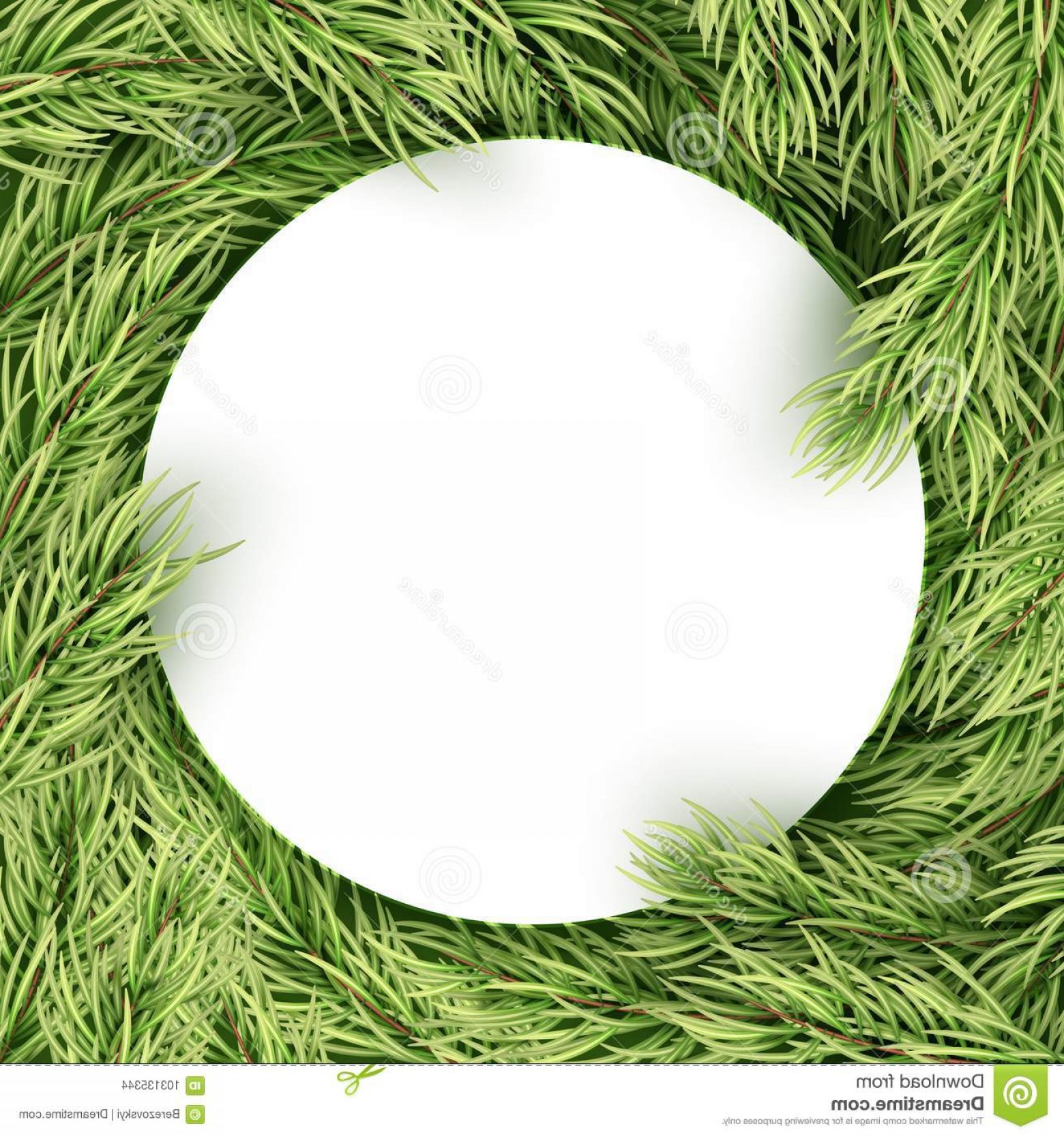 Christmas Card Copyspace Vector Pine Branch Holiday Frame Also 1560x1668 Christmas Card Copyspace Vector Pine Branch Holiday Frame Also