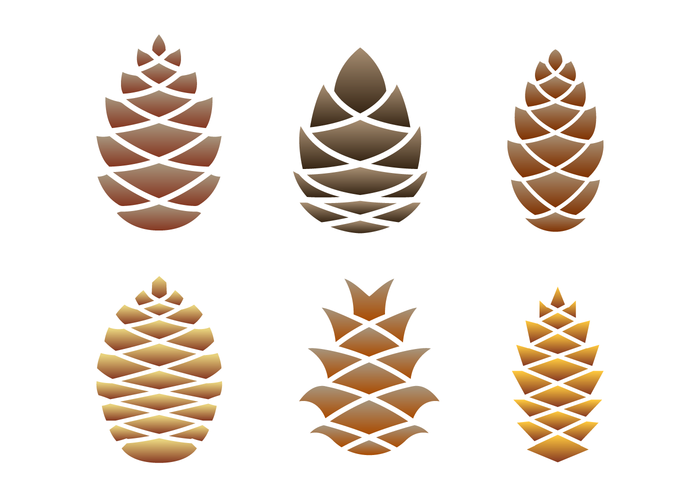 Pine Cones Logo Vector 700x490 Pine Cones Logo Vector