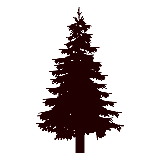 512x512 Fir Tree Silhouette