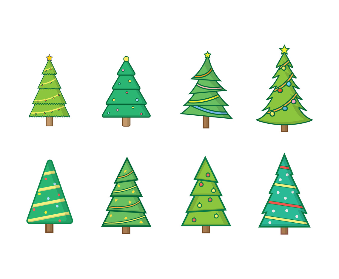 Free Christmas Tree Vectors Vector Art Graphics 1136x936 Free Christmas Tree Vectors Vector Art Graphics