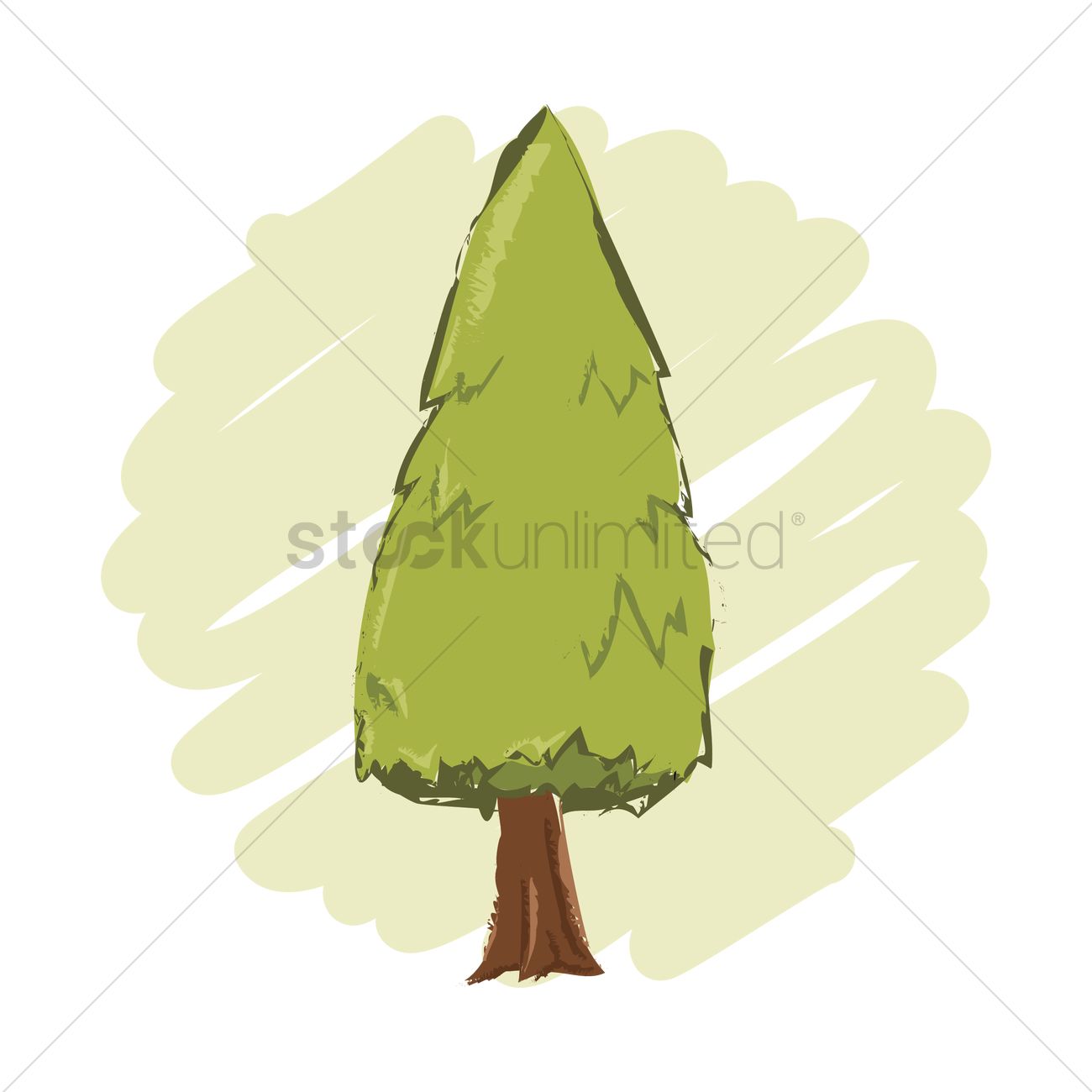 Free Pine Tree Vector Image 1300x1300 Free Pine Tree Vector Image