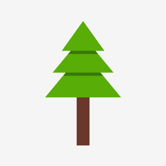 640x640 Pine Tree Vector Icon, Pine Tree, Tree, Plant Png And Vector