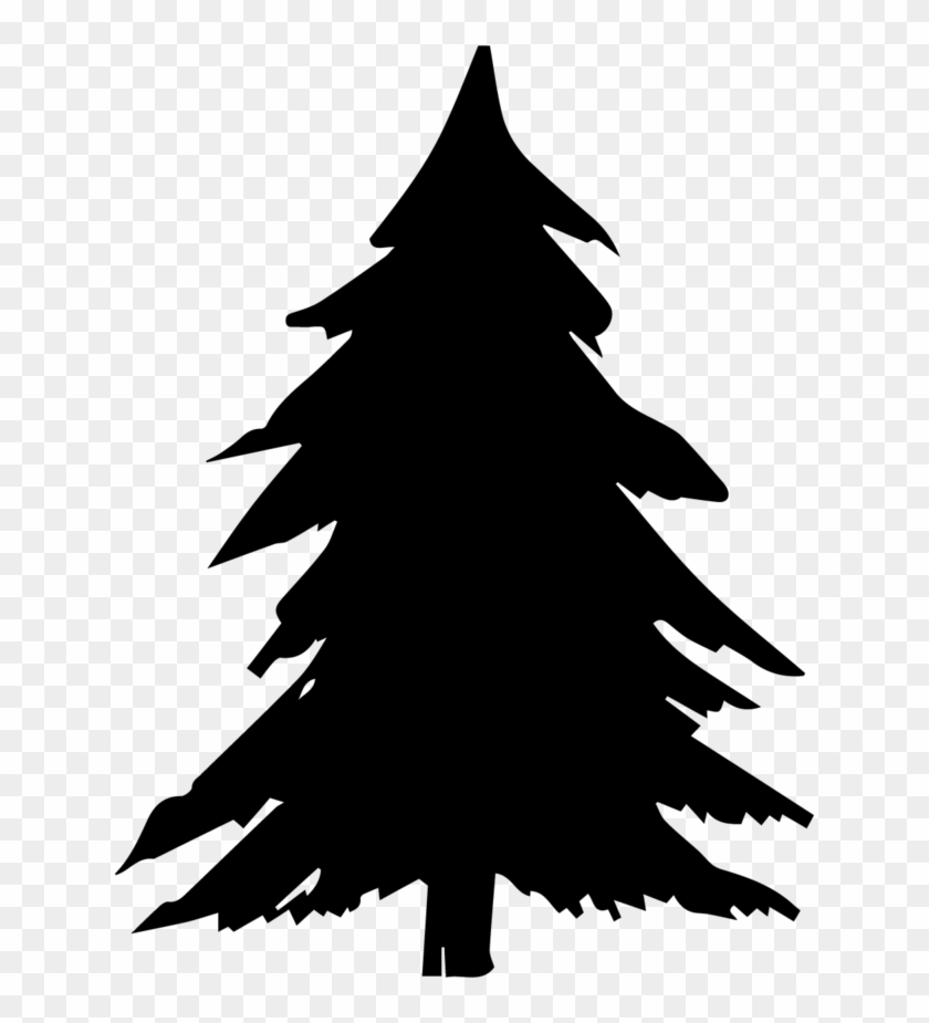 840x925 Pine Trees Silhouette Png