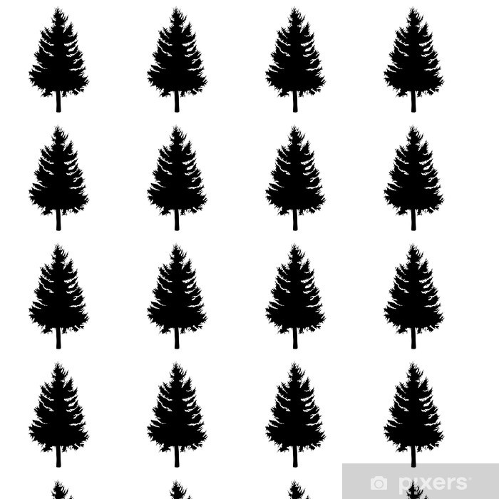 700x700 Pine Trees Vector