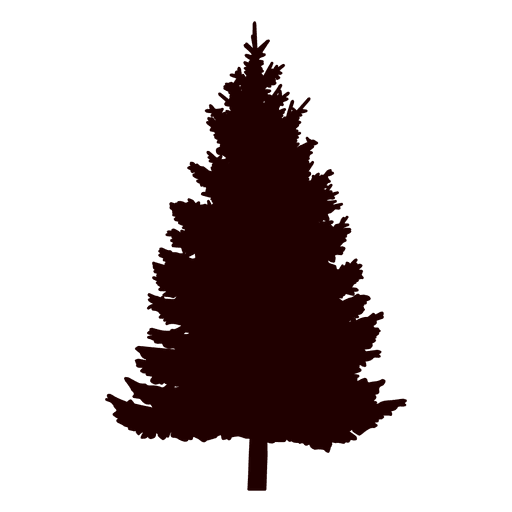512x512 Pine Tree Silhouette Pine Tree