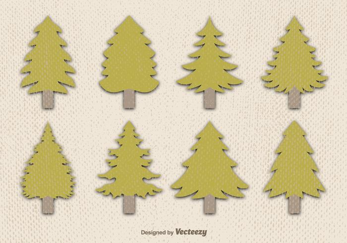 700x490 Pine Tree Free Vector Art