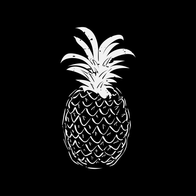 Pineapple Black Vectors, Photos And Free Download 626x626 Pineapple Black Vectors, Photos And Free Download