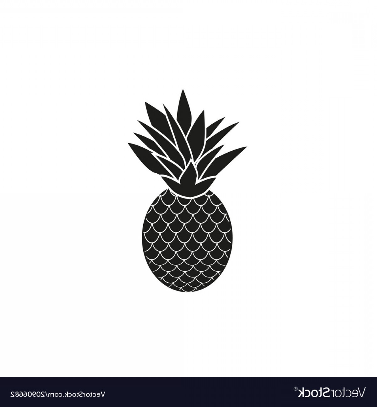 Pineapple Tropical Fruit Object Health Vector Handandbeak 1200x1296 Pineapple Tropical Fruit Object Health Vector Handandbeak
