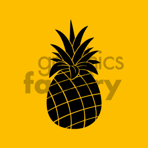 Royalty Free Rf Clipart Illustration Pineapple Fruit Black 300x300 Royalty Free Rf Clipart Illustration Pineapple Fruit Black