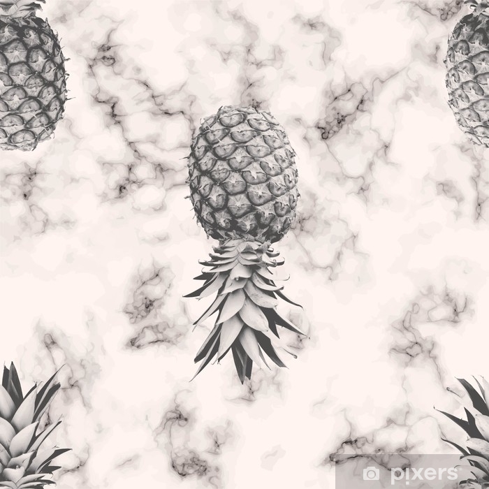 Vector Marble Texture Seamless Pattern Design With Pineapple 700x700 Vector Marble Texture Seamless Pattern Design With Pineapple