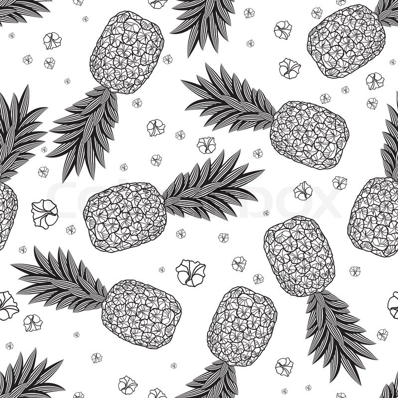 Pineapple Seamless Pattern Graphic Stock Vector Colourbox 800x800 Pineapple Seamless Pattern Graphic Stock Vector Colourbox