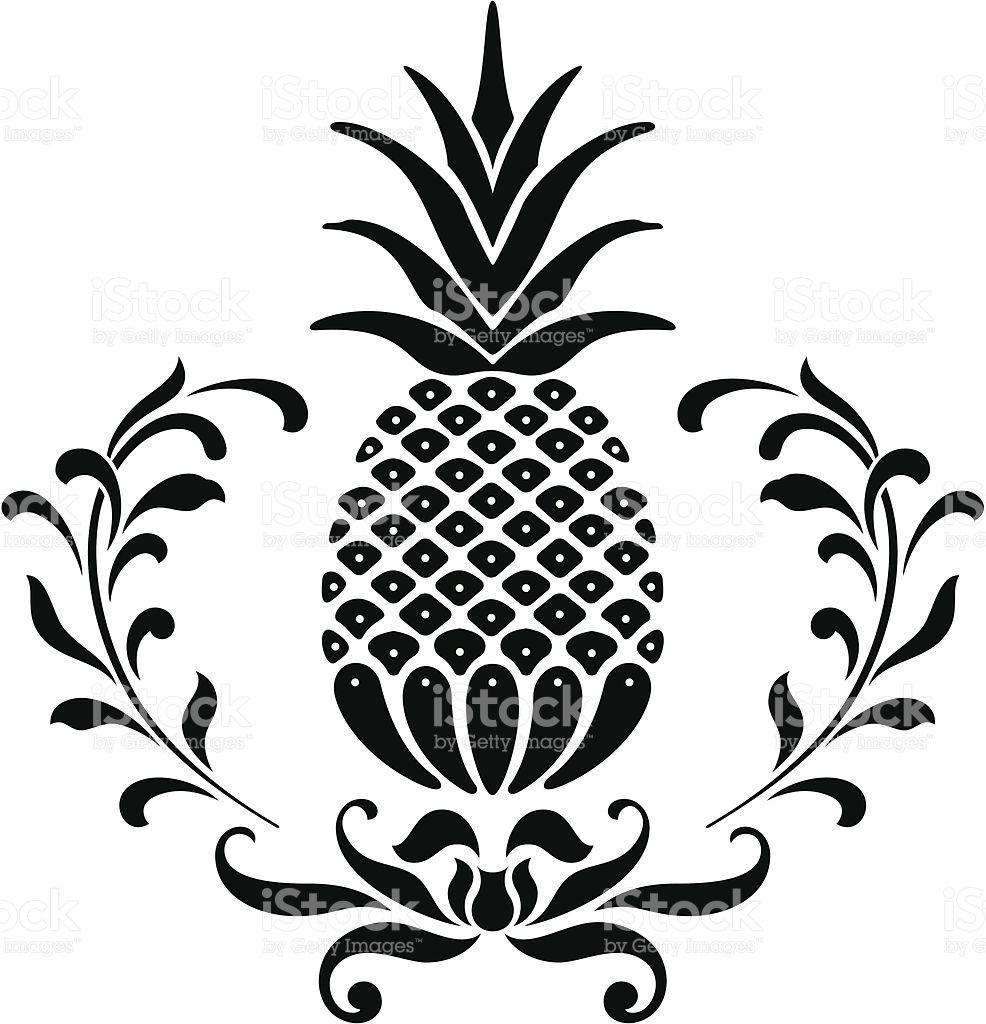 986x1024 Pineapple Icon Curtains Pineapple Clipart, Southern