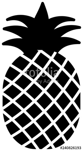 Download Pineapple Silhouette Vector at Vectorified.com | Collection of Pineapple Silhouette Vector free ...