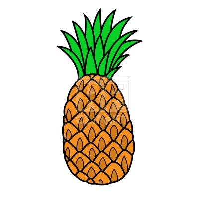 400x400 Pineapple Vector Image Of Food And Beverages Piekno
