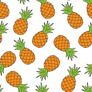 300x300 Fresh Ananas Pineapple Vector Pattern Catchsplace