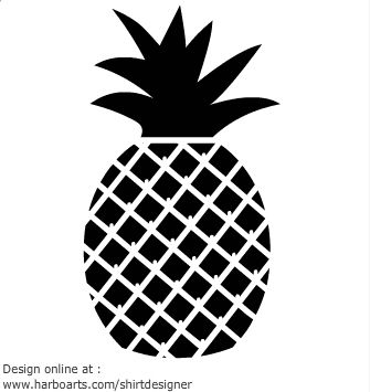 335x355 Juciy Black Pineapple Printables Pineapple Vector, Cartoon