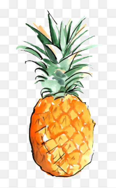 400x647 Download Free Png Cartoon Pineapple Png Images Vectors