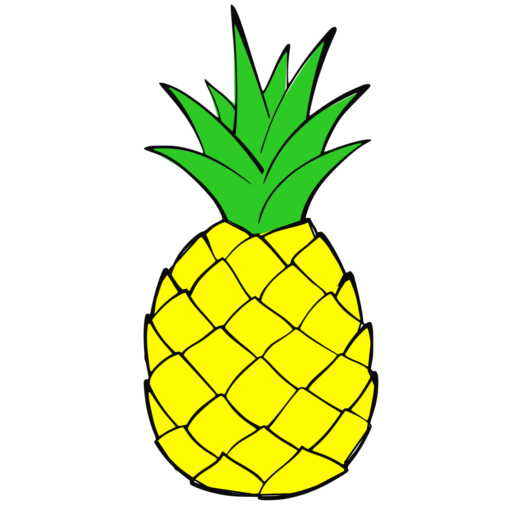 512x512 Png Sector Vector Pineapple