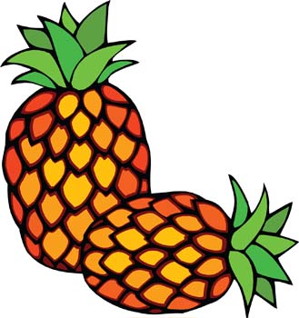 329x350 Pineapple Vector Images Free Download Png Vector, Clipart