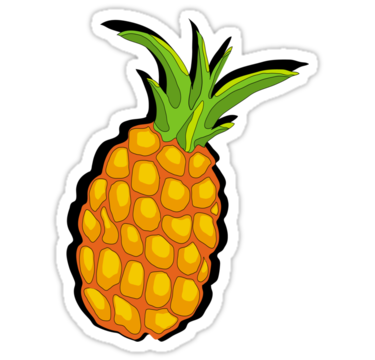 375x360 Pineapple Vector Png