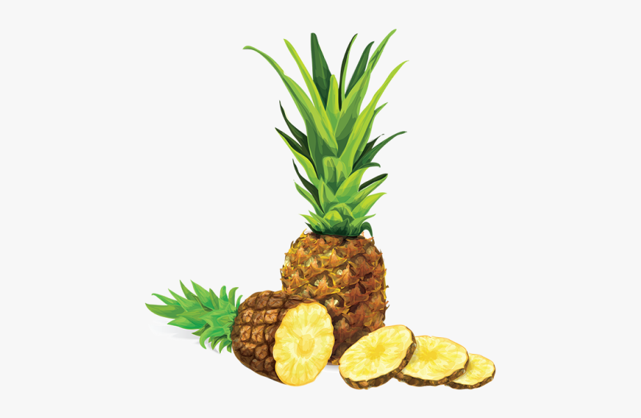 920x600 Vector Fruits Pineapple
