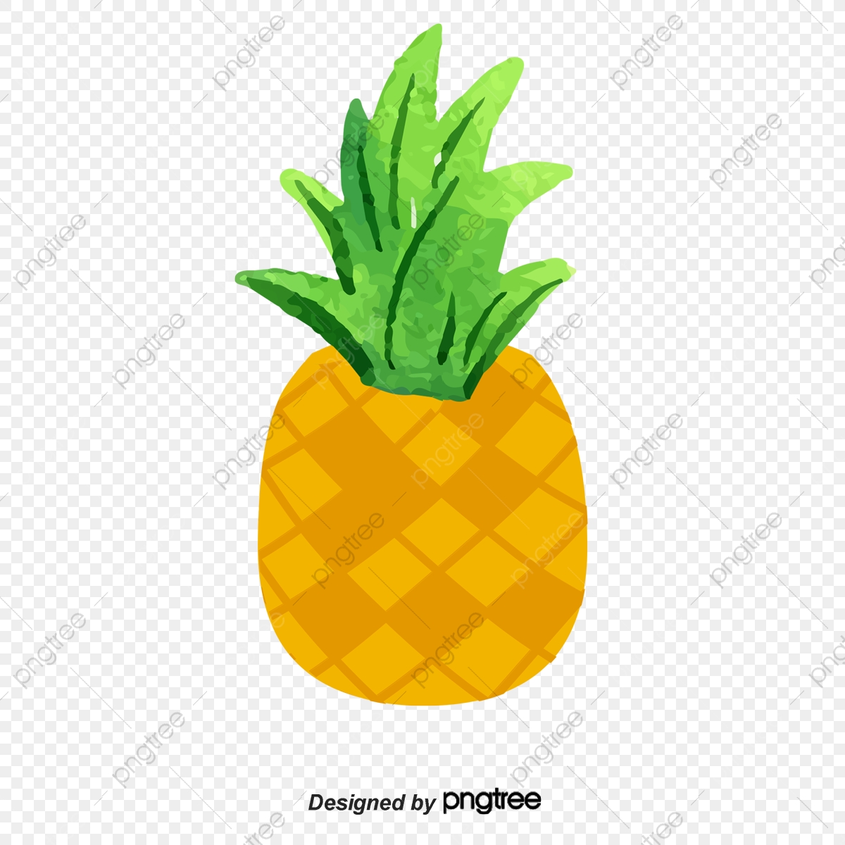 1200x1200 Fruit Pineapple Vector Material, Fruit Vector, Pineapple Vector