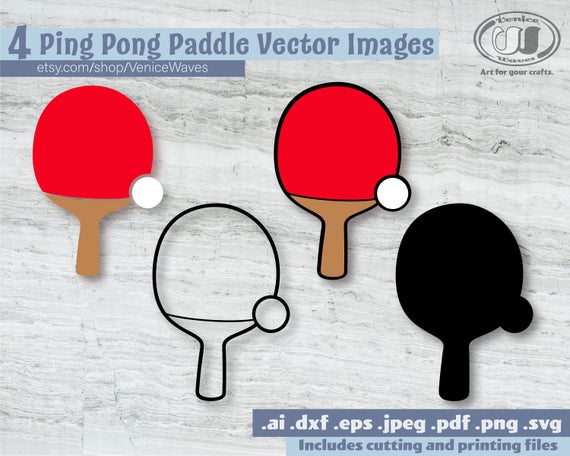 570x456 Ping Pong Paddle Ping Pong Paddle Ping Pong Etsy