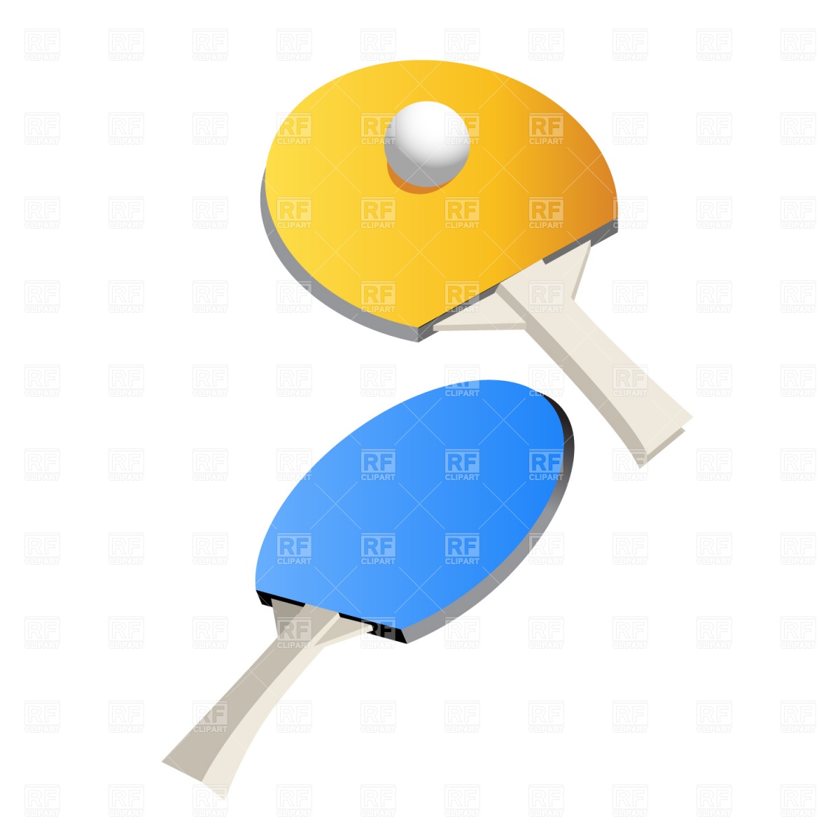1200x1200 Ping Pong Rackets Vector Image Of Sport And Leisure Prague