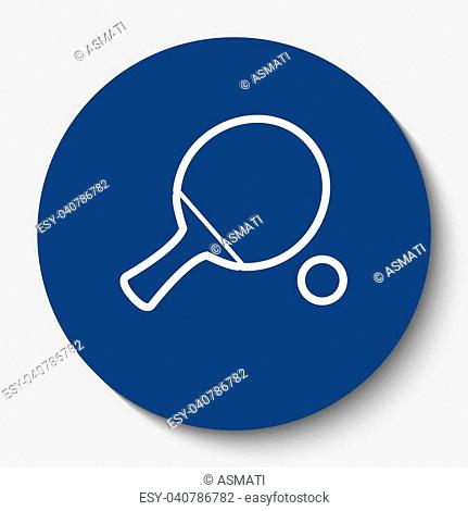 431x470 Ping Pong Paddle Stock Photos And Images Age Fotostock