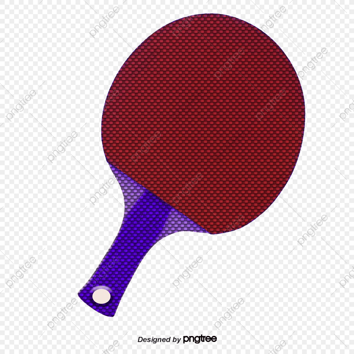 1200x1200 Ping Pong Paddle, Red, One Png And Vector With Transparent