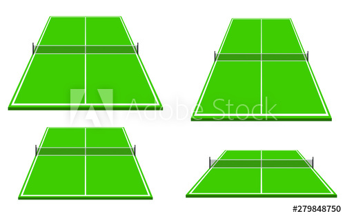 Ping Pong Table Vector Design Illustration Isolated On White 500x313 Ping Pong Table Vector Design Illustration Isolated On White