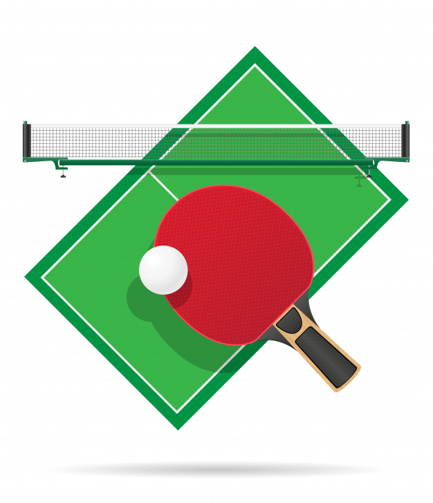 Ping Pong Table Vector Illustration Vector Premium Download 626x727 Ping Pong Table Vector Illustration Vector Premium Download