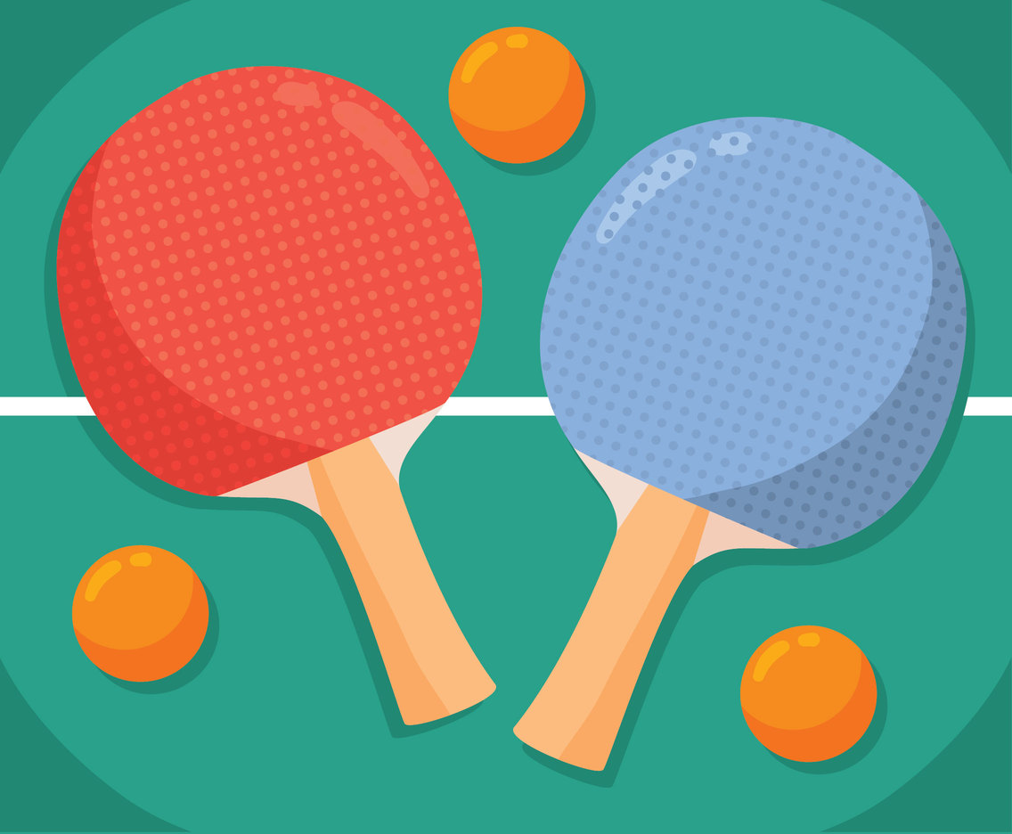 Ping Pong Table And Ball Vector Vector Art Graphics 1136x936 Ping Pong Table And Ball Vector Vector Art Graphics