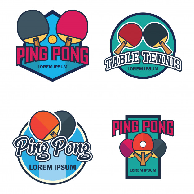 626x626 Table Tennis Ping Pong Logo Vector Premium Download